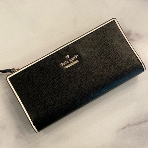 Kate Spade Patterson Drive Painted Edge Wallet - Picture 2 of 6